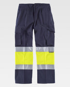 Pantalón Workteam C4019 Marino / Amarillo AV