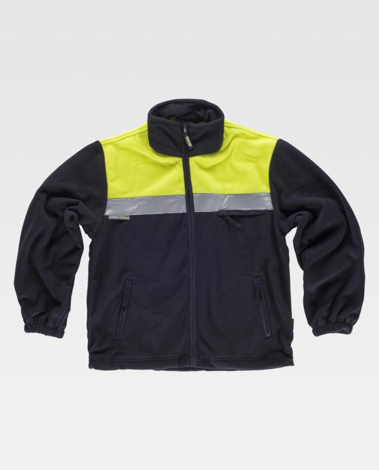 Polar Workteam C4020 Marino / Amarillo Flúor
