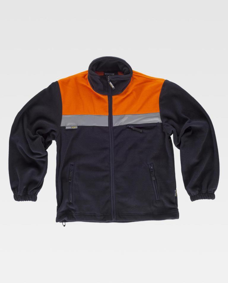 Polar Workteam C4020 Marino / Naranja Flúor
