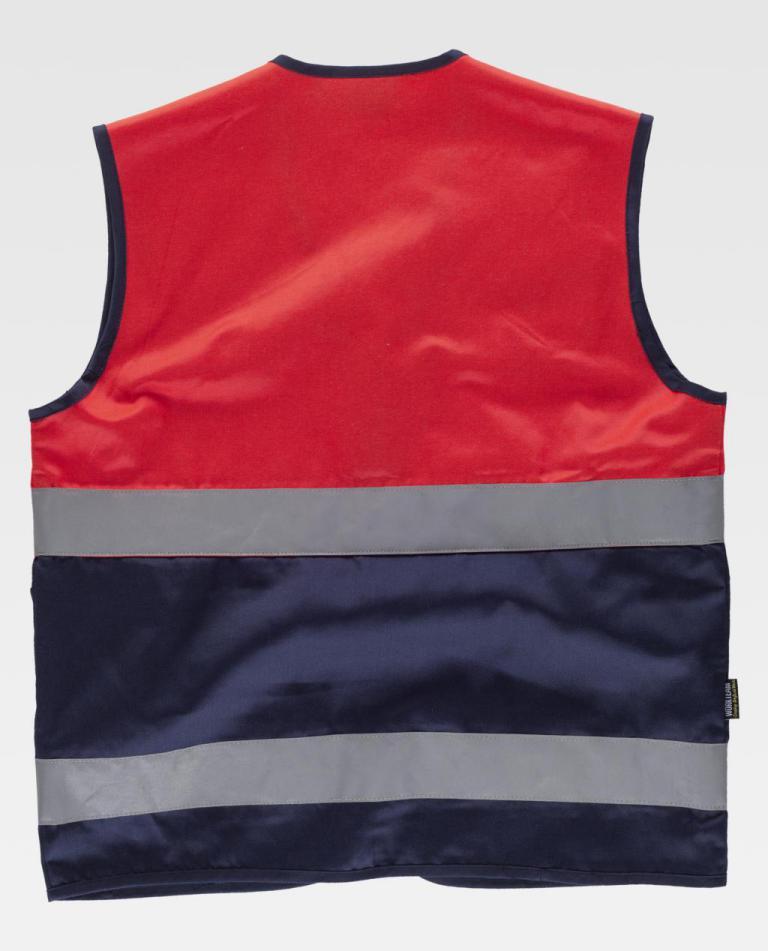 Chaleco Workteam C4047 Marino / Rojo AV