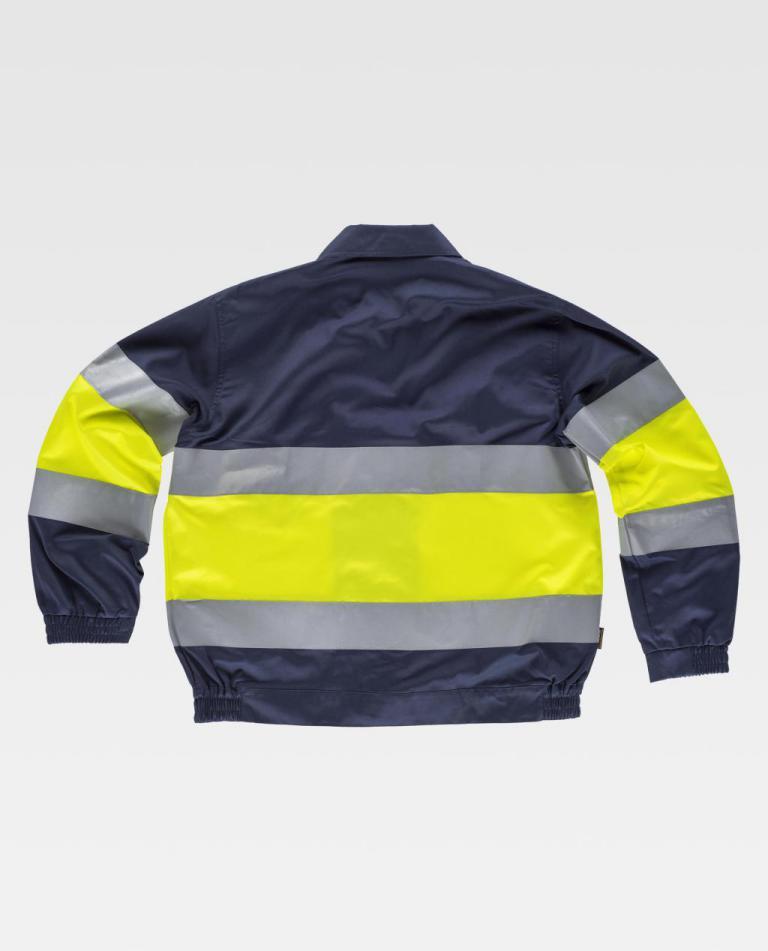 Cazadora Workteam C4110 Marino / Amarillo AV