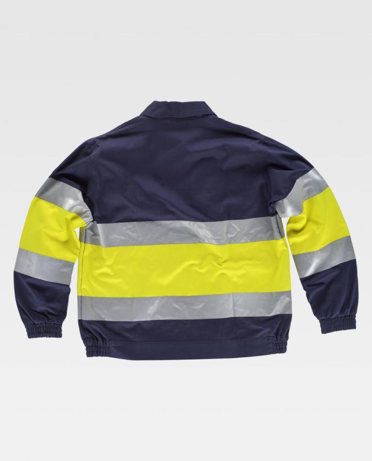 Cazadora Workteam C4119 Marino / Amarillo AV