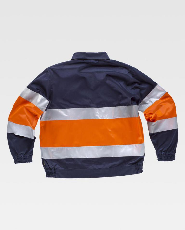 Cazadora Workteam C4119 Marino / Naranja AV