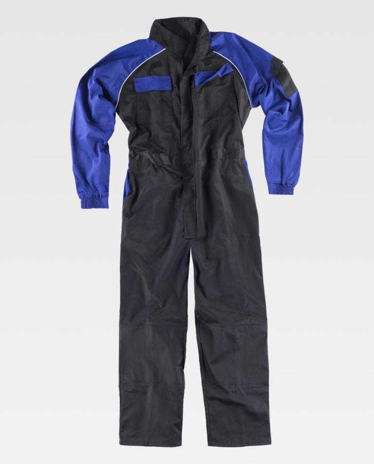 Buzo Workteam C4503 Negro / Azulina