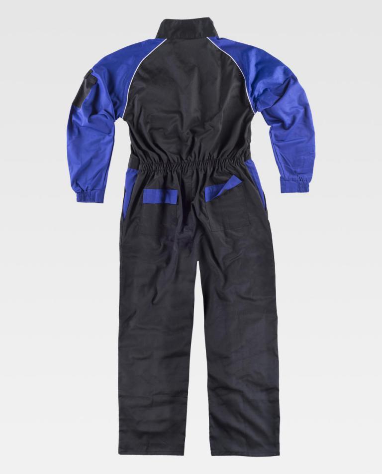 Buzo Workteam C4503 Negro / Azulina