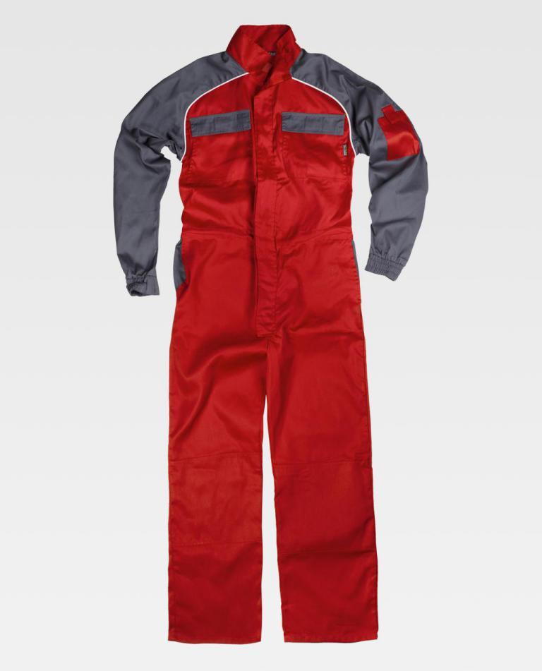 Buzo Workteam C4503 Rojo / Gris