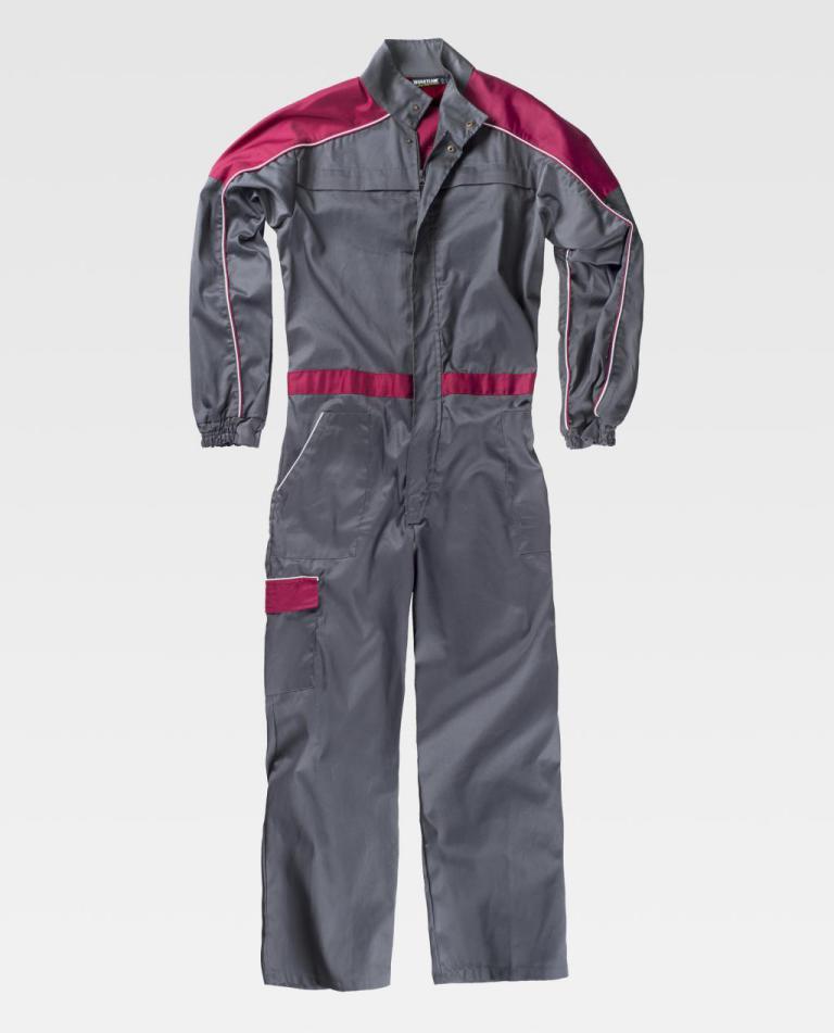 Buzo Workteam C4504 Gris / Granate