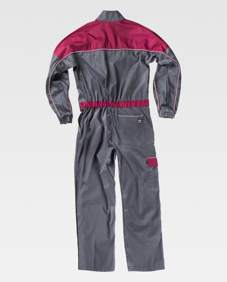 Buzo Workteam C4504 Gris / Granate