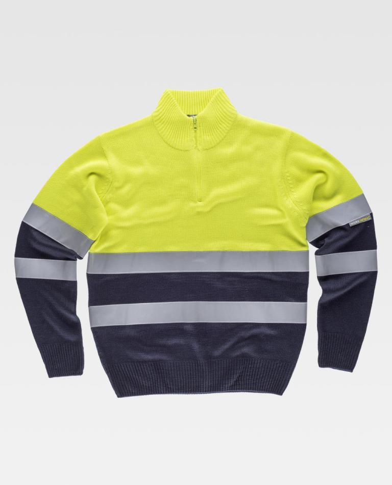 Jersey Workteam C5511 Amarillo AV / Marino