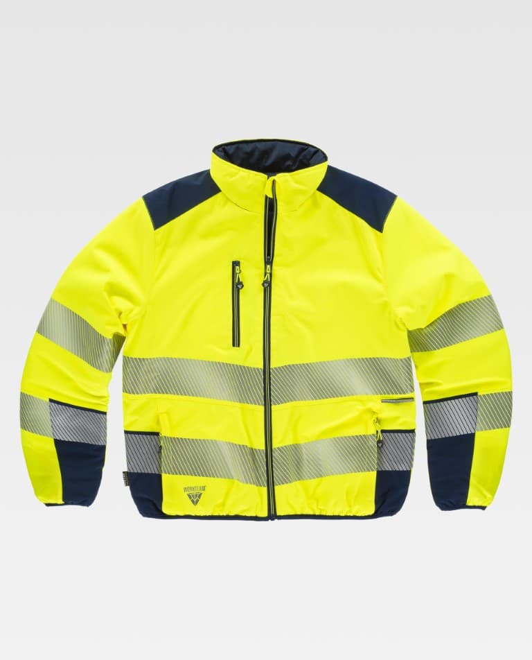 Cazadora Workteam C8210 Amarillo AV / Marino