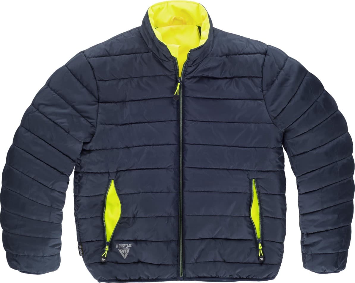 Cazadora Workteam C8210 Amarillo AV / Marino