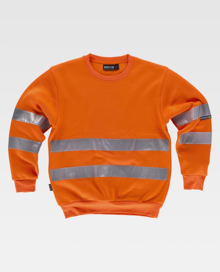 Sudadera Workteam C9030 Naranja AV