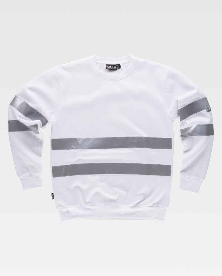 Sudadera Workteam C9031 Blanco