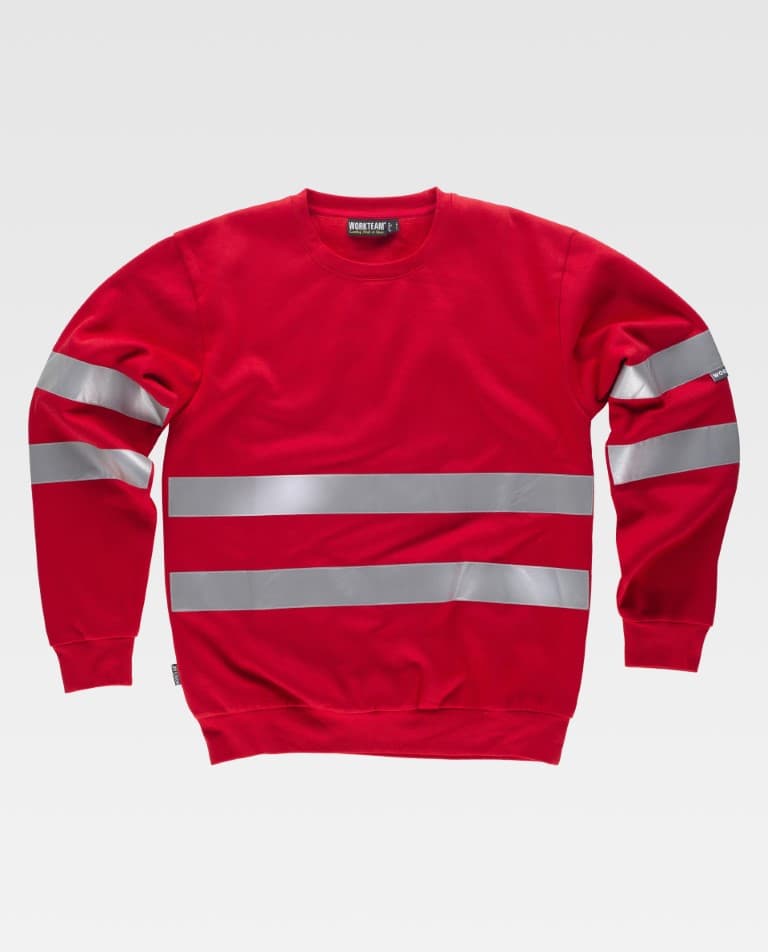 Sudadera Workteam C9031 Rojo