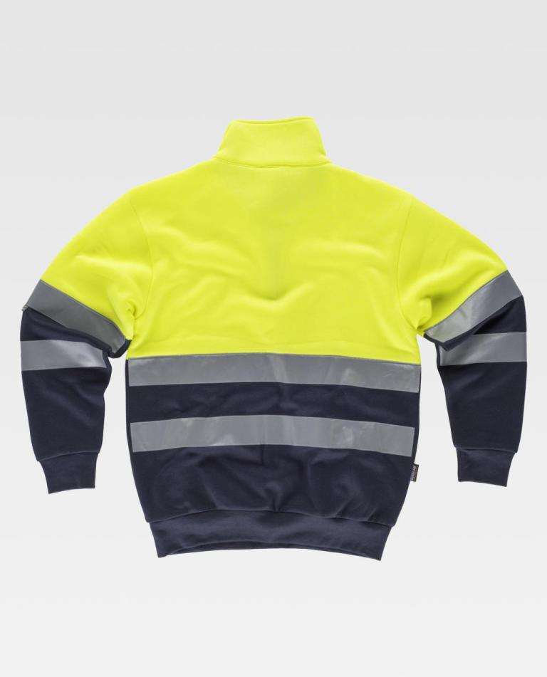 Sudadera Workteam C9035 Amarillo AV / Marino