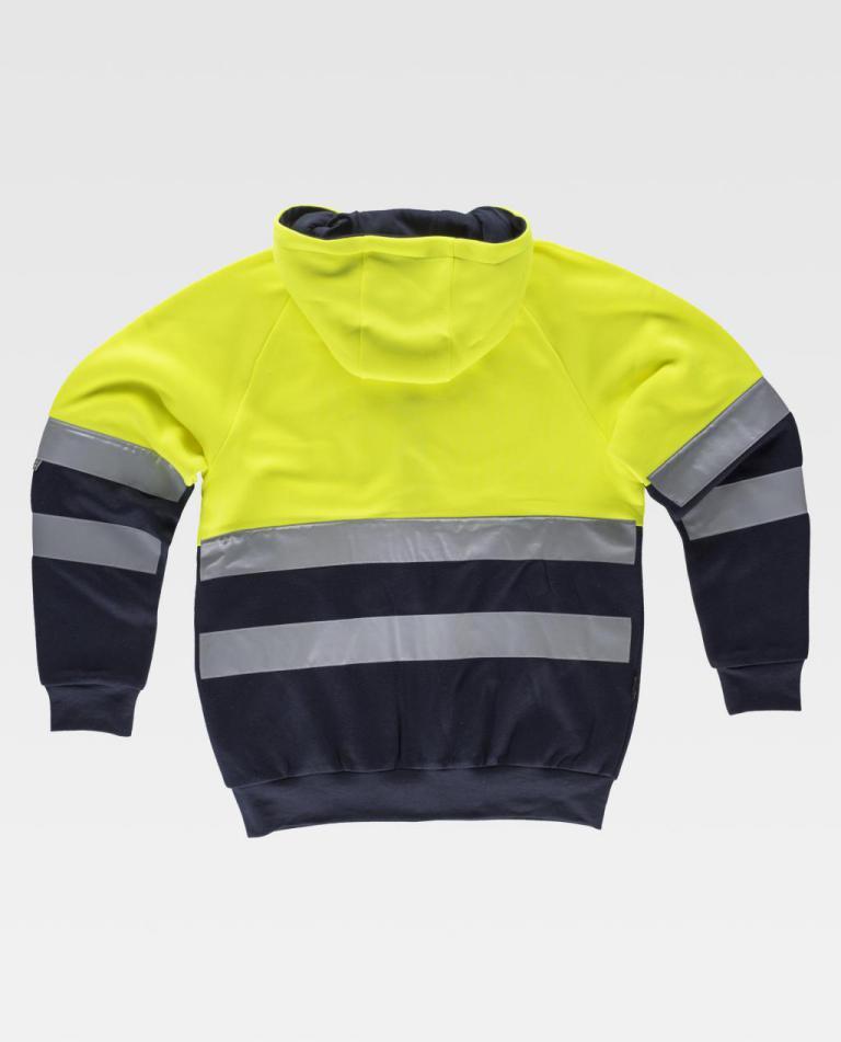 Sudadera Workteam C9036 Amarillo AV / Marino