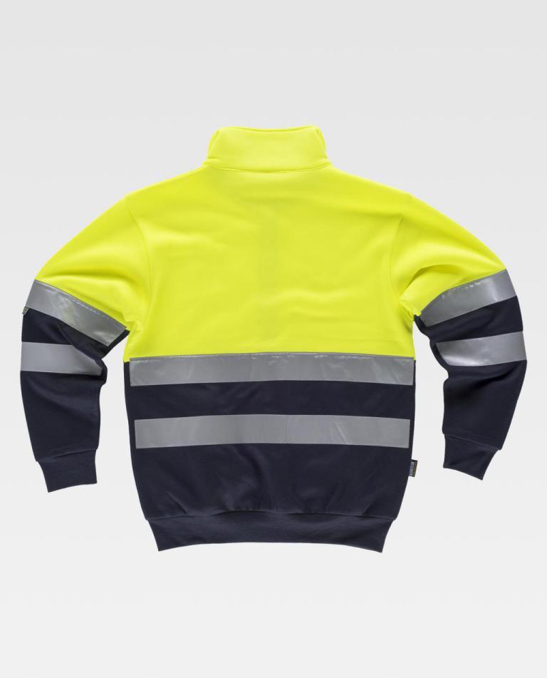 Sudadera Workteam C9037 Amarillo AV / Marino