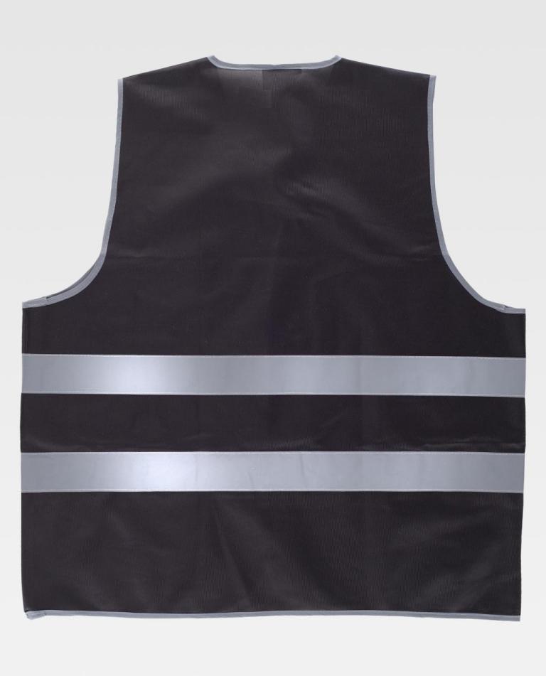 Chaleco Workteam HVTT03 Negro