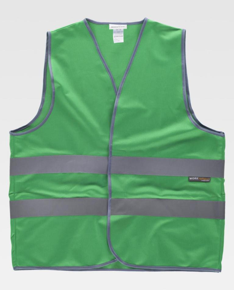 Chaleco Workteam HVTT03 Verde