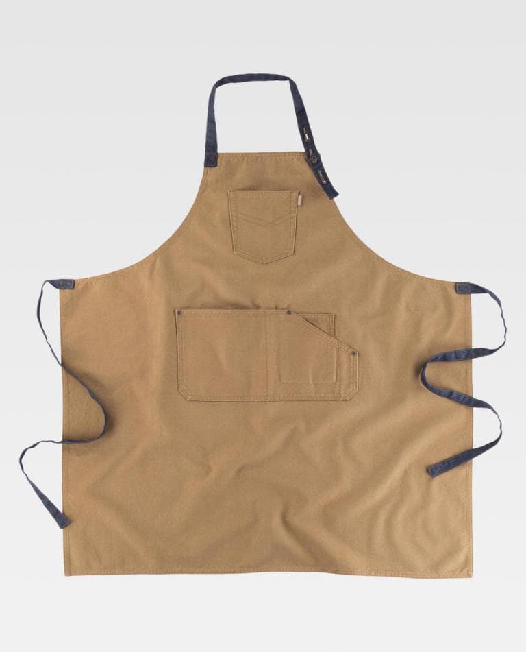 Delantal Workteam M712 Beige