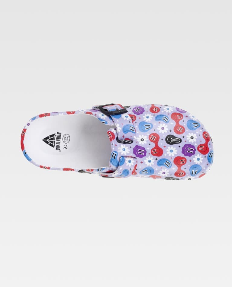 Zueco Workteam P2016 Estampado
