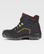Bota Workteam P2901 Negro / Rojo / Amarillo Flúor