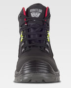 Bota Workteam P2901 Negro / Rojo / Amarillo Flúor