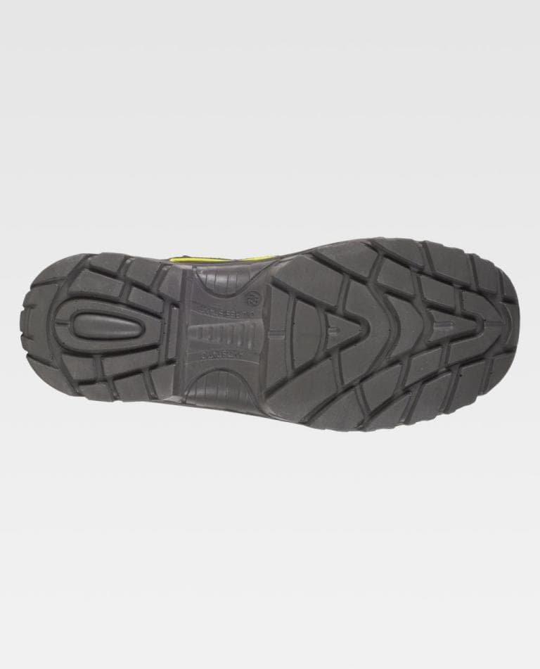 Bota Workteam P2901 Negro / Rojo / Amarillo Flúor