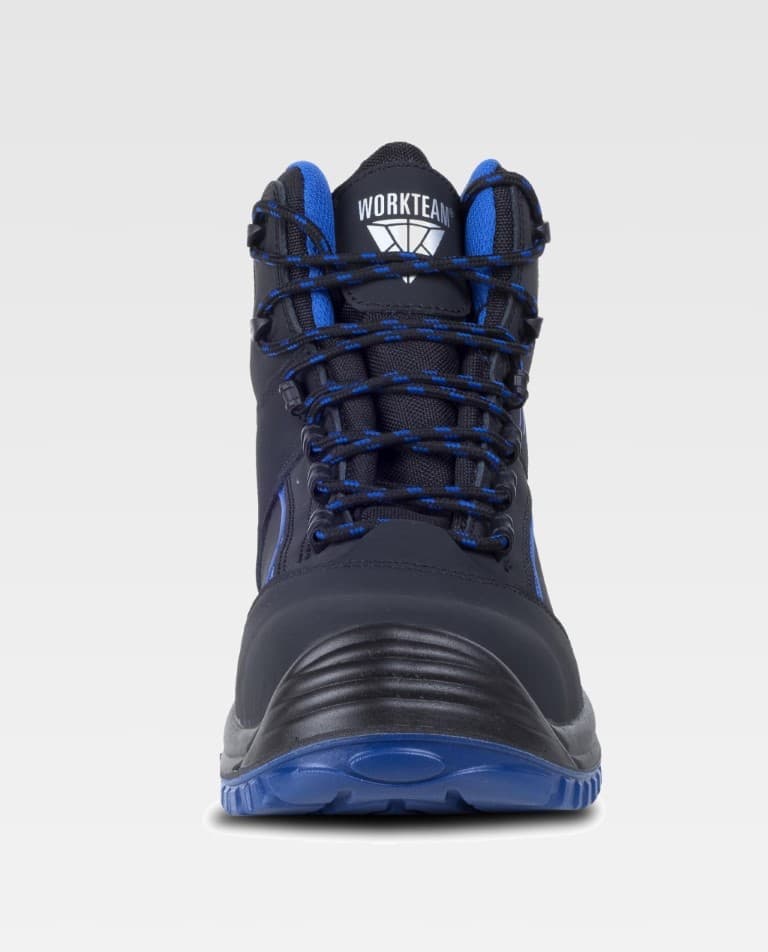 Bota Workteam P2911 Negro / Azulina