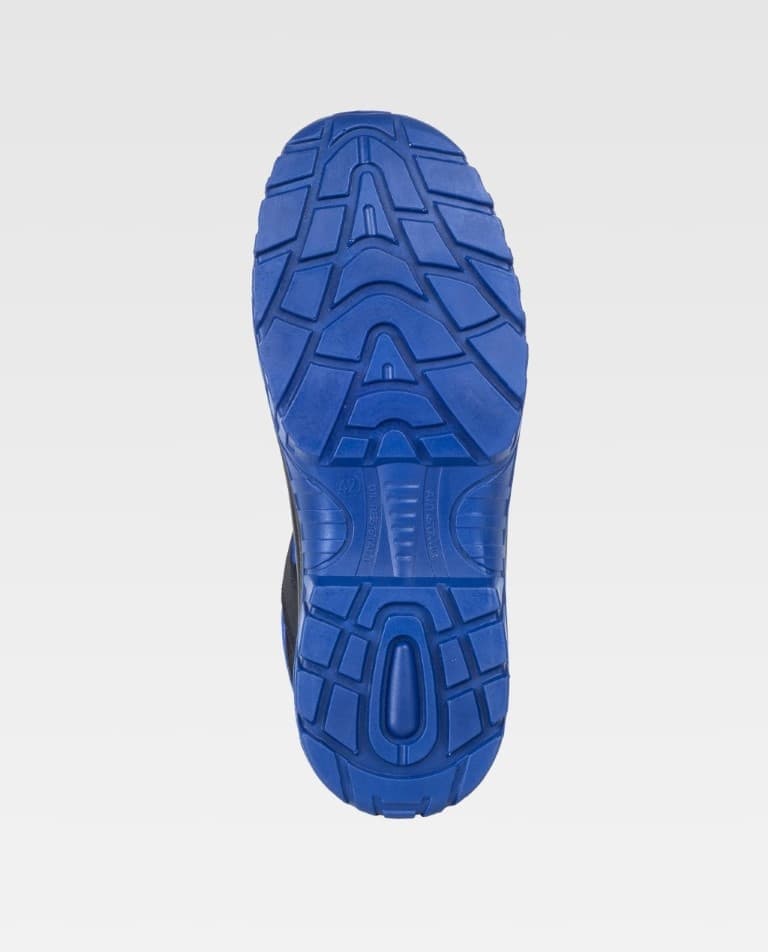 Zapato Workteam P2912 Negro / Azulina