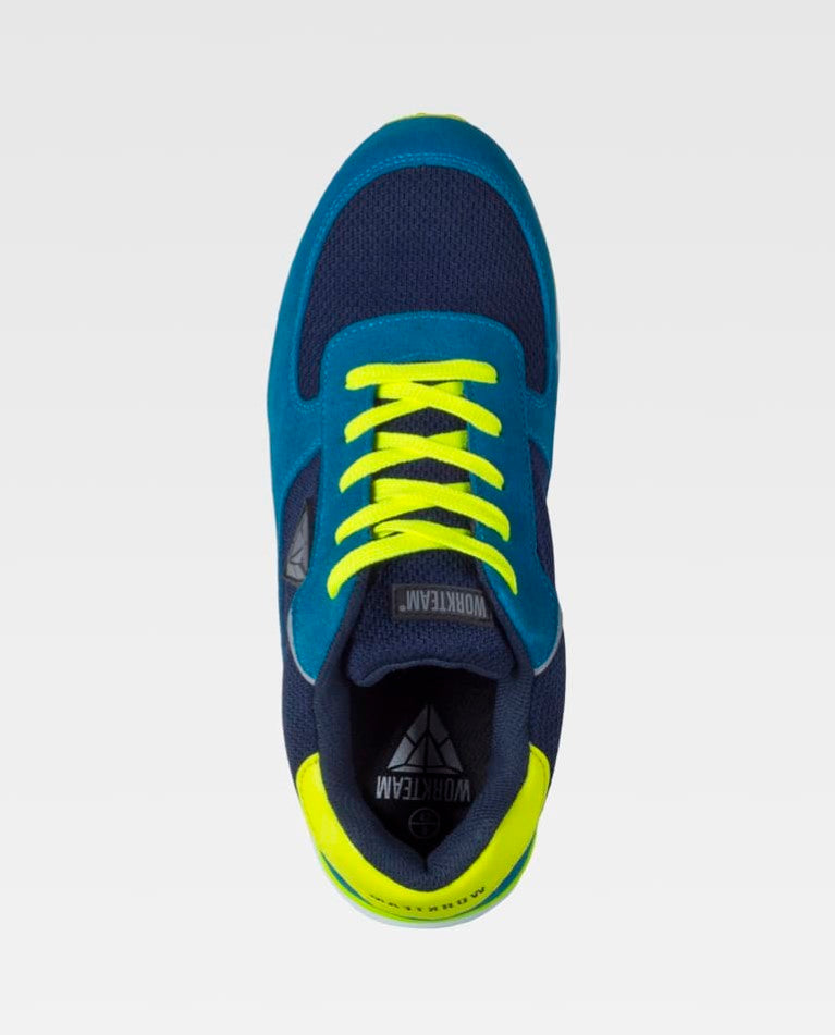 Zapato Workteam P3010 Azafata / Amarillo Flúor