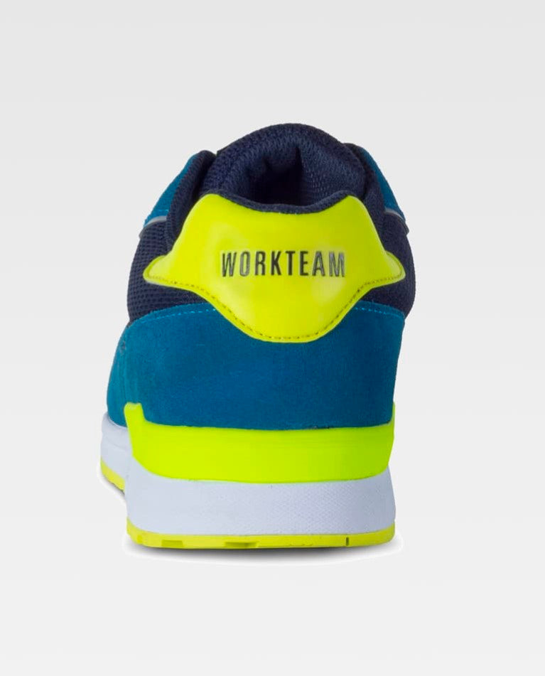 Zapato Workteam P3010 Azafata / Amarillo Flúor