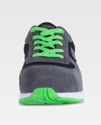 Zapato Workteam P3010 Gris / Verde Lima