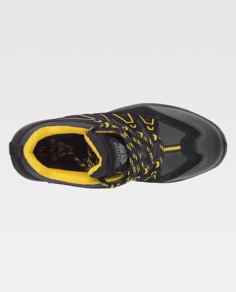 Zapato Workteam P3012 Gris / Amarillo