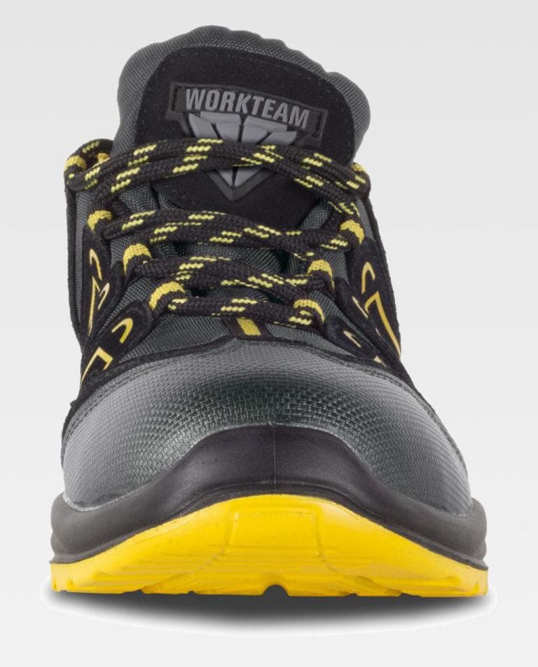 Zapato Workteam P3012 Gris / Amarillo