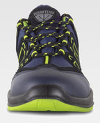 Zapato Workteam P3012 Marino / Verde Flúor