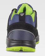 Zapato Workteam P3012 Marino / Verde Flúor