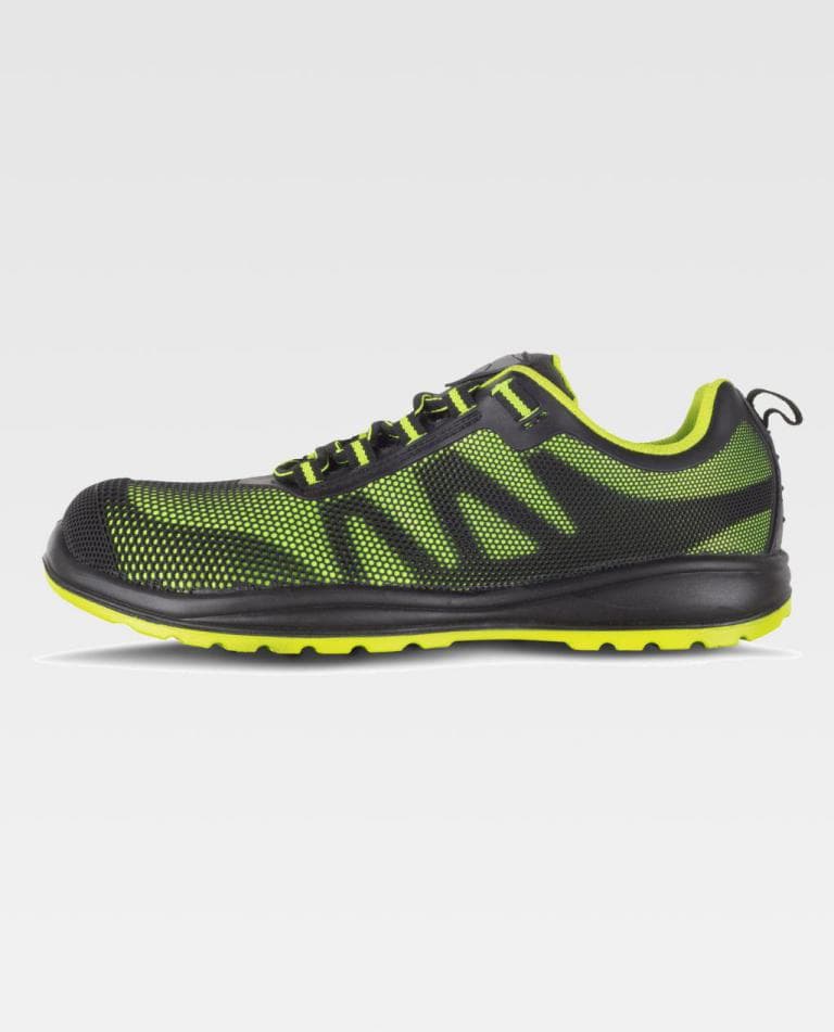 Zapato Workteam P3013 Verde Lima / Negro