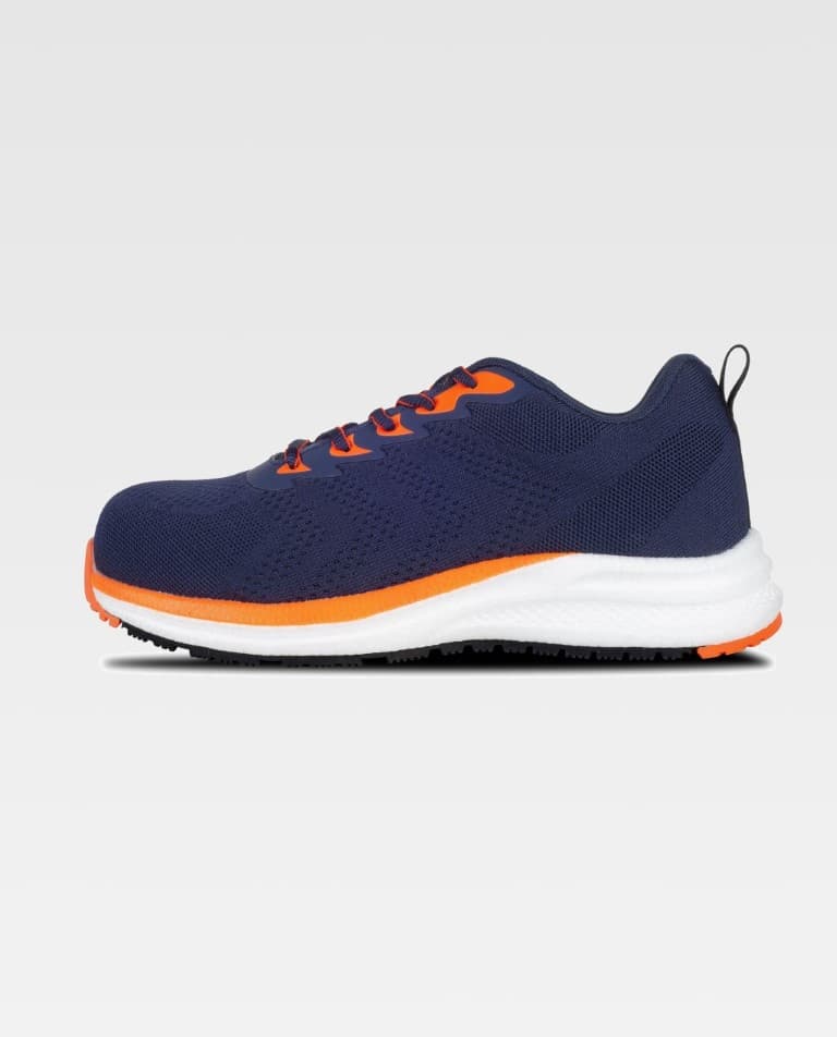 Zapato Workteam P3014 Marino / Naranja Flúor