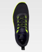 Zapato Workteam P3014 Negro / Amarillo Flúor