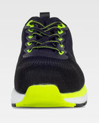 Zapato Workteam P3014 Negro / Amarillo Flúor