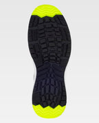 Zapato Workteam P3014 Negro / Amarillo Flúor