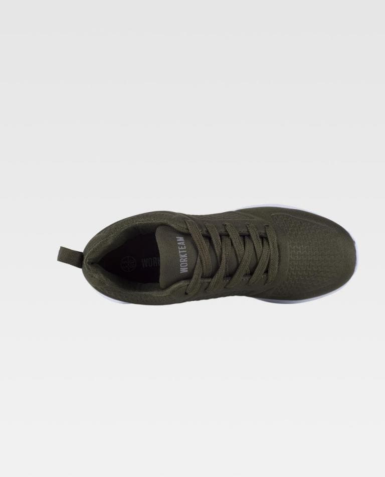 Zapatilla Workteam P4002 Verde Oscuro