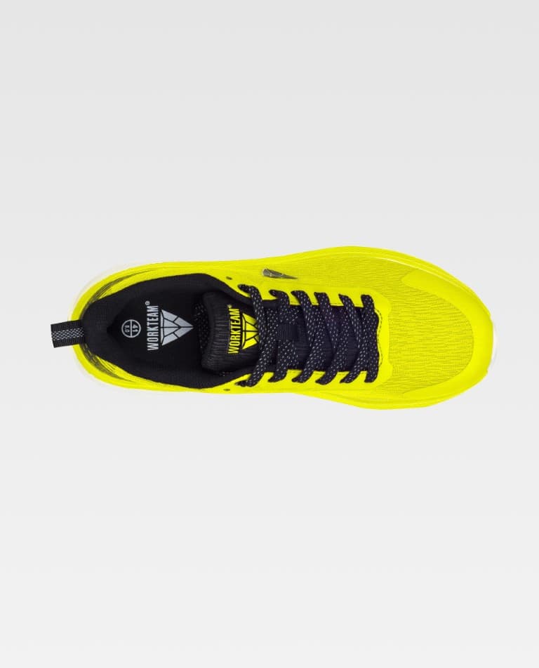 Zapatilla Workteam P4004 Amarillo Flúor