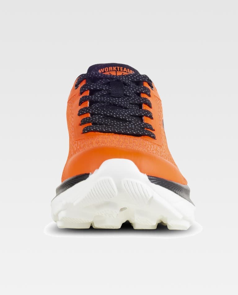 Zapatilla Workteam P4004 Naranja Flúor