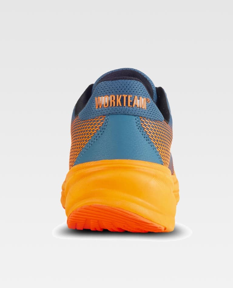 Zapatilla Workteam P4005 Azafata / Naranja Flúor