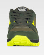 Zapatilla Workteam P4014 Verde Caza / Amarillo Flúor