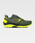 Zapatilla Workteam P4014 Verde Caza / Amarillo Flúor