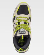 Zapatilla Workteam P4015 Gris Claro / Amarillo Flúor