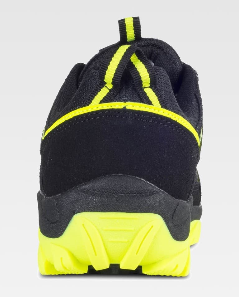 Zapatilla Workteam P4015 Negro / Amarillo Flúor